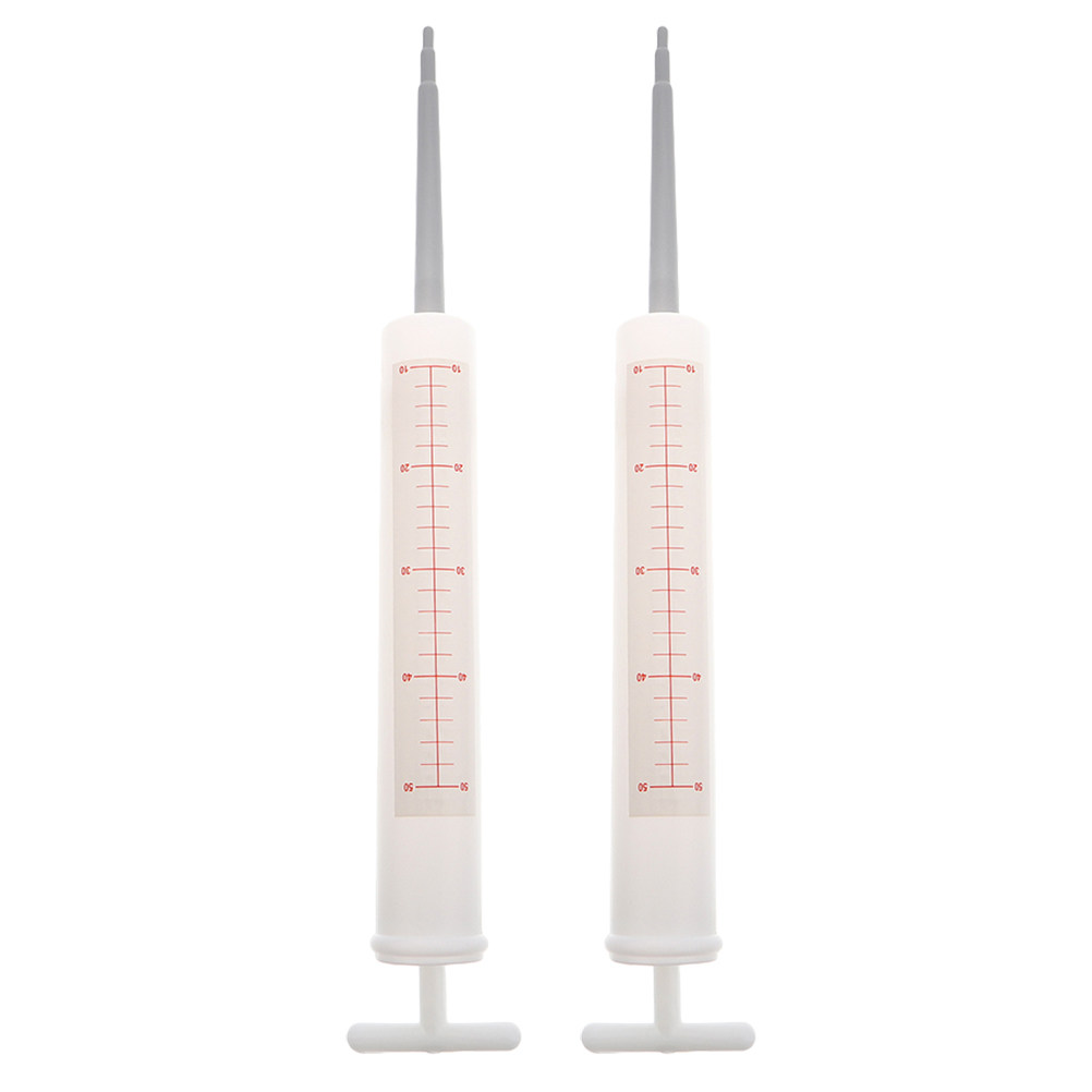 Easy Cosplay Prop - 2 Stück dramatische Riesenspritze als Requisite,