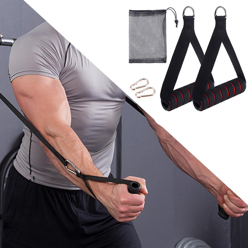 D Ring Strap - 1 Set D-Ring Metall-Gym-Griffe für schweres