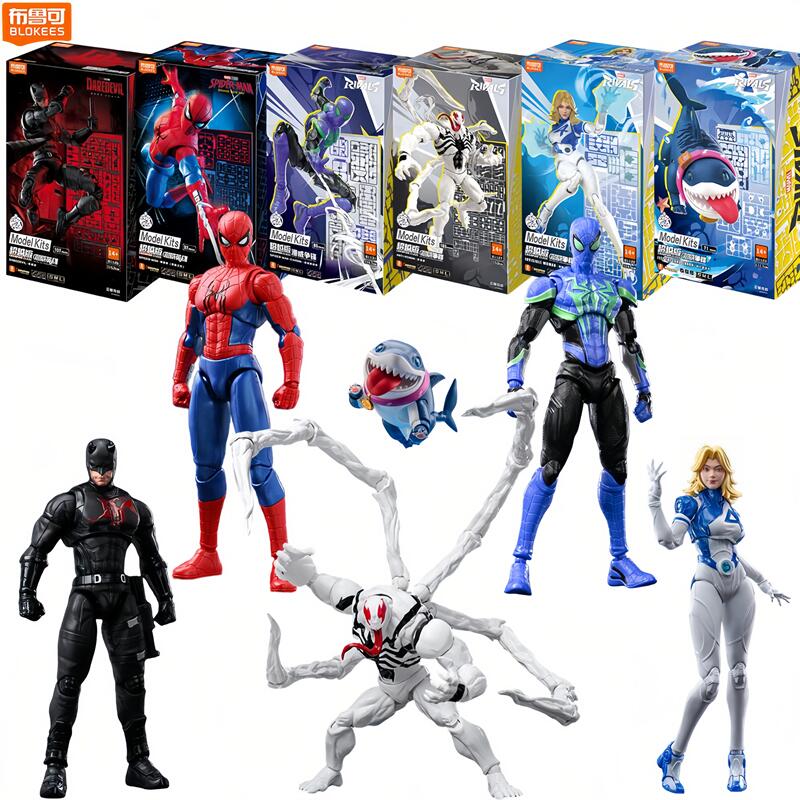 Good Smile Company Figma - Blokees Spider-Man Anti-Venom Daredevil Actionfigur Brandneue