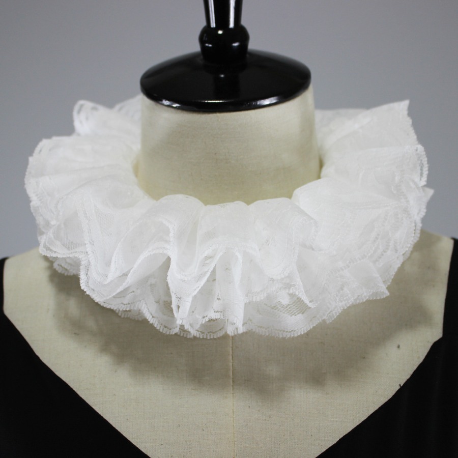 Detachable Cosplay Prop - Neuer Vintage-Kragen für Damen, mehrlagig, mit