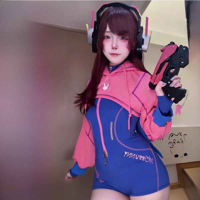   Cosplay Bunny Girl Song Hana – Dva Cosplay Prop Bewertung und Preis