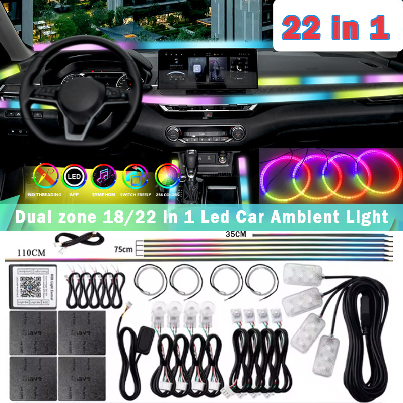 18/22 in 1 Acryl Led Auto Umge – Led El Wire Bewertung und Preis