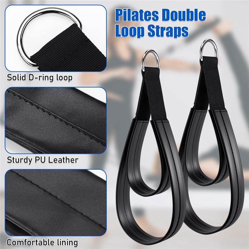 2-teiliges Pilates-Gurtsystem- – D Ring Strap Bewertung und Preis