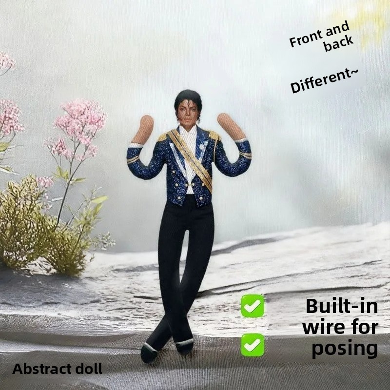Michael Jackson Plüschpuppe –  – Evoker Cosplay Prop Bewertung und Preis