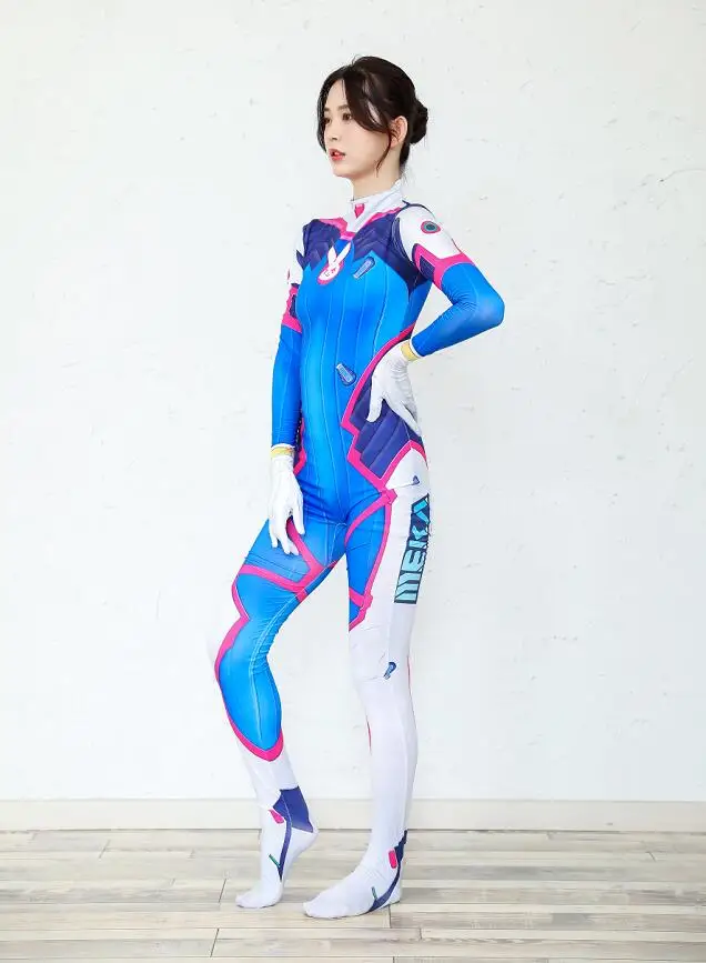 Halloween-Kostüm 3D-Druck Lady – Dva Cosplay Prop Bewertung und Preis