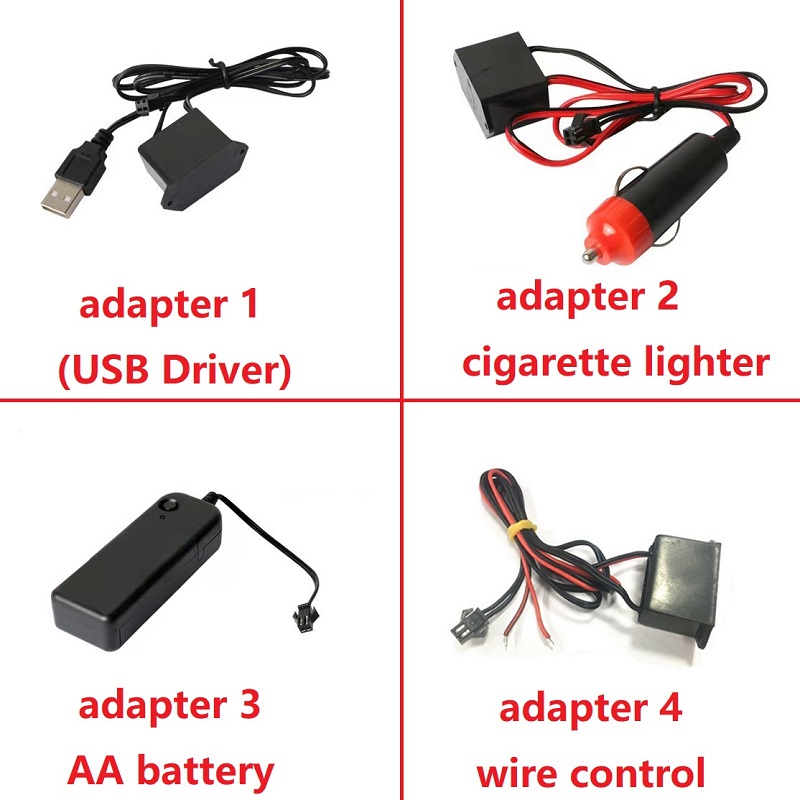 10/5/3m Glow El Wire Neon kabe – Led El Wire Bewertung und Preis