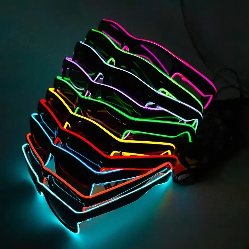 Neon-LED-Leuchtbrille, bunte E – Led El Wire Bewertung und Preis