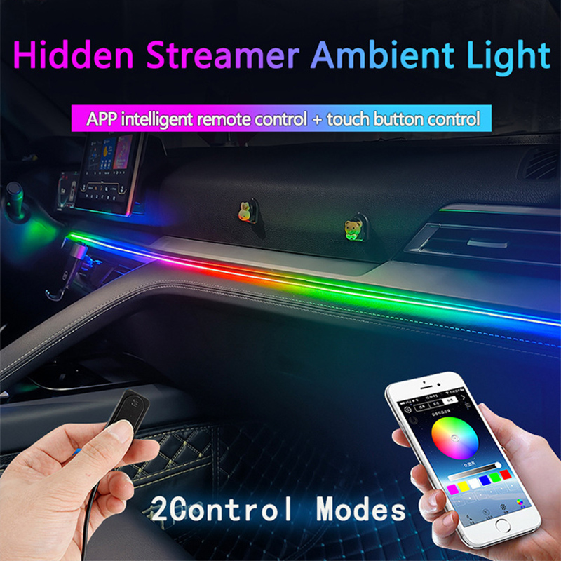 Auto Umgebungslicht/64 Farben  – Led El Wire Bewertung und Preis