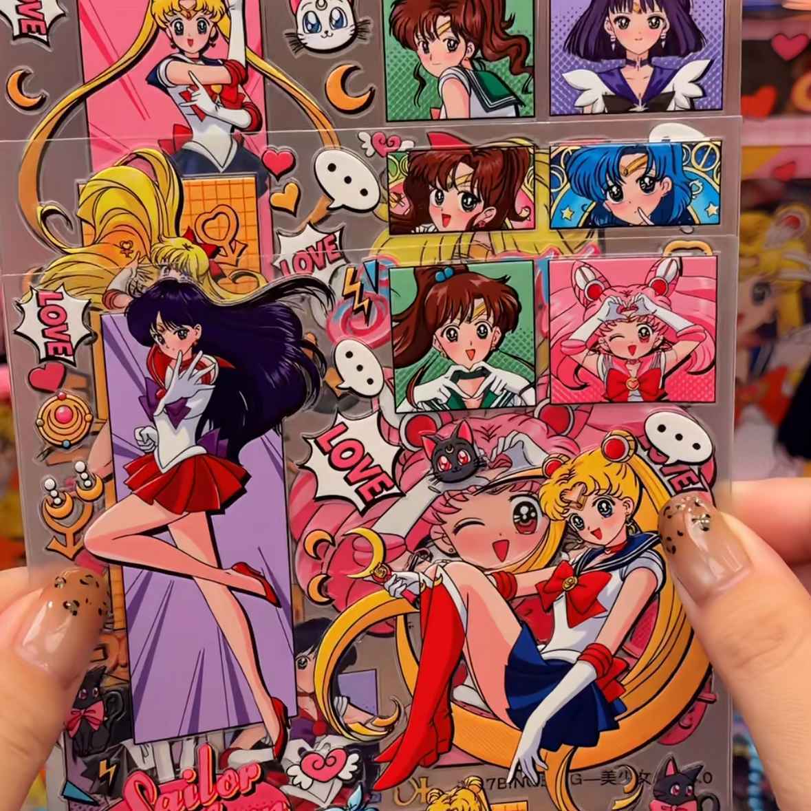 Sailor Moon Jelly 3D 5D Planer – Cosplay Prop Diy Bewertung und Preis
