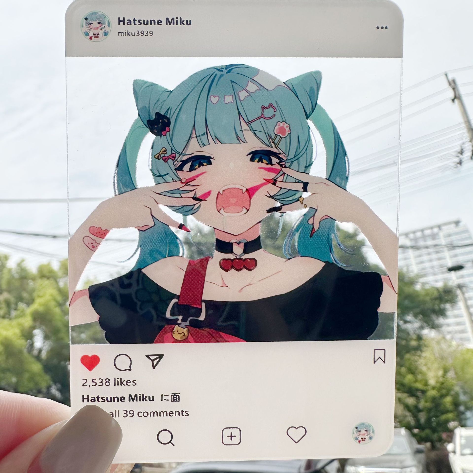 Hatsune Miku Niedliche 3 Zoll  – Acrylic Cosplay Prop Bewertung und Preis