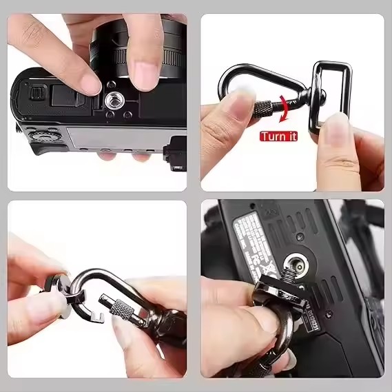 Kamera-Schultergurtschraube 1/ – D Ring Strap Bewertung und Preis