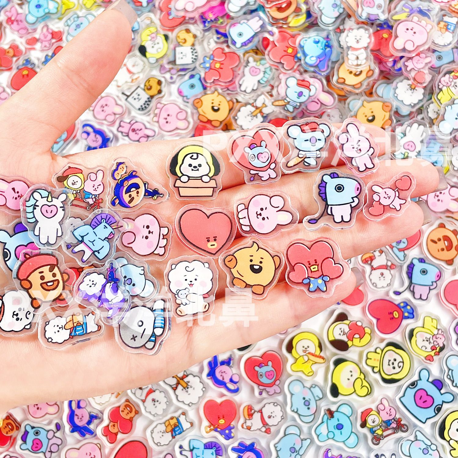 100 Stück BT21 BTS Einlagige 1 – Cosplay Material For Prop Bewertung und Preis